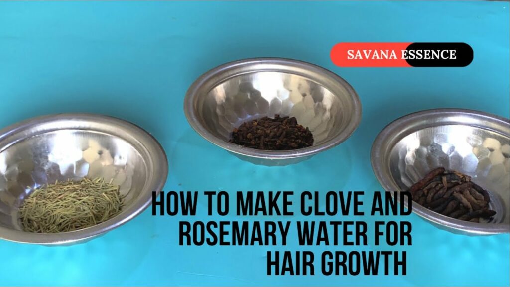 Clove And Rosemary Water for Hair