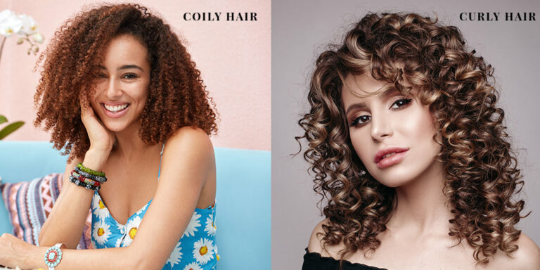 Difference between Curly And Coily Hair