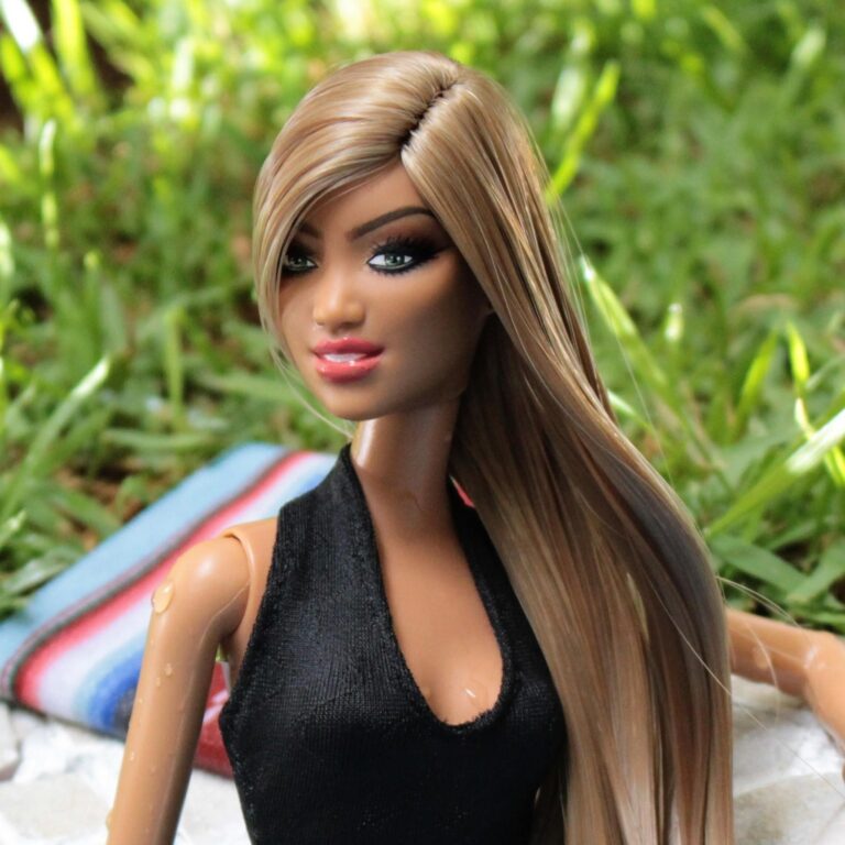 What is Barbie'S Hair Made of