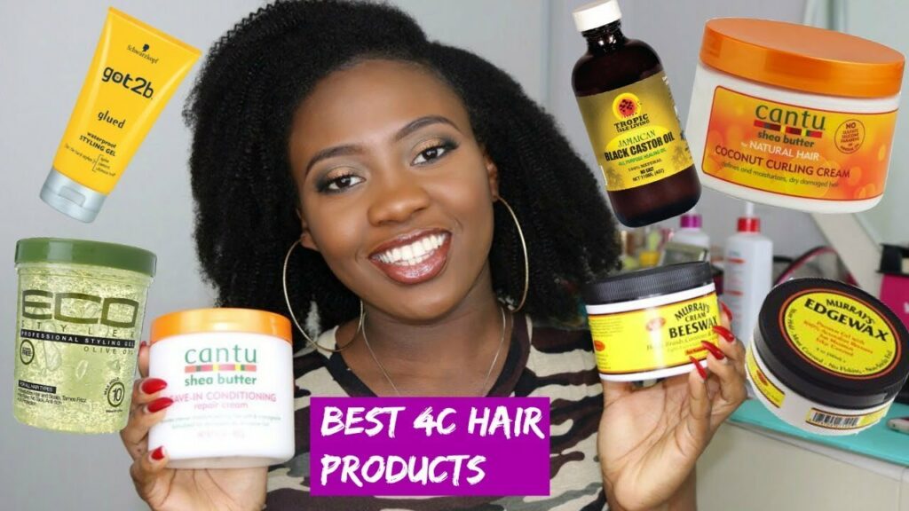 Natural Hair Products for 4B Hair